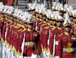 Kontingen Patriot Indonesia Pukau Warga India