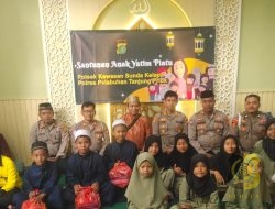 Kapolsek Kawasan Sunda Kelapa Berbagi Kebahagian kepada Anak Yatim Piatu