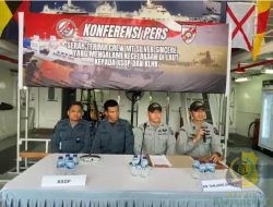 Bakamla RI Serah Terima ABK MT Silver Sincere dengan KSOP Tanjung Uban