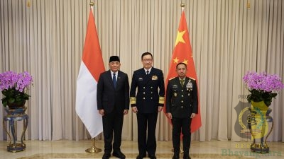 Panglima TNI Dampingi Menhan RI Perkuat Kerja Sama Pertahanan dengan RRT