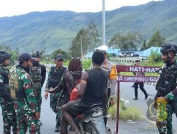 Kodim 1714/PJ Intensifkan Sweping Gabungan Jelang Putusan MK