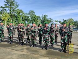 Kodim 1710/Mimika Gelar Latihan PBB