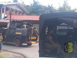 Patroli Gabungan TNI-Polri Jaga Kondusivitas di Yahukimo