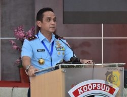 Pangkoops Udara II Pimpin Rapat Kerja Teknis Koops Udara II TA 2025