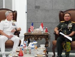 Panglima TNI Terima Kunjungan Kehormatan Panglima Armada Pasifik AS Bahas Peningkatan Kerja sama Militer