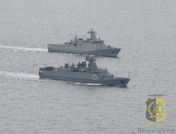 Satgas MTF TNI XXVIII-P/UNIFIL Laksanakan Latihan Manuver di Laut Mediterania