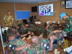 Perwira Psikologi TNI Beri Pelatihan Kesehatan Mental Kepada Personel Pemeliharaan Perdamaian di Lebanon