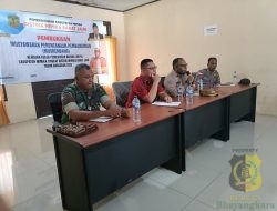Babinsa Koramil 1710-01/Kokonao Laksanakan Musrenbang dengan Jajaran di Distrik Mimika Barat Jauh