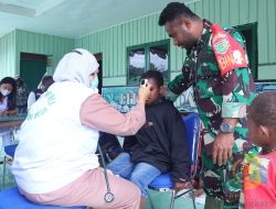 Kodim 1714/PJ dan RSUD Mulia Gelar Klinik Lapangan