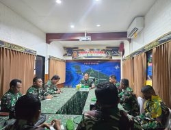 Dandim 1710/Mimika Pimpin Briefing Perwira