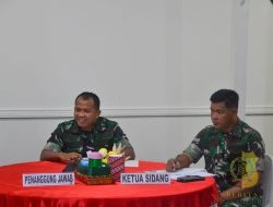 Dandim 1710/Mimika Pimpin Sidang Pankar UKP Periode 1 Oktober 2025