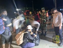 Babinsa Mapurujaya Monitoring dan Pengamanan di Pelabuhan Poumako