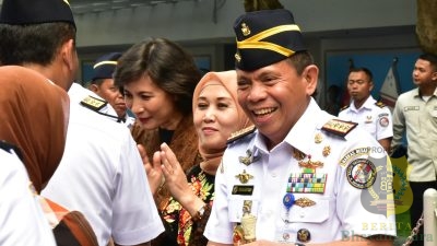 Bakamla RI Gelar Apel Khusus dan Halal Bihalal