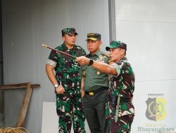 Panglima TNI Tinjau Pembangunan Fasilitas Prajurit di Brigif 17/Kostrad