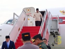 Panglima TNI Sambut Kedatangan Presiden RI Usai Lawatan ke Timur Tengah