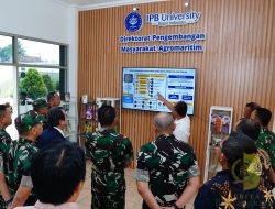 Bimtek Ketahanan: Sinergi TNI-IPB untuk Indonesia Berdaulat Pangan