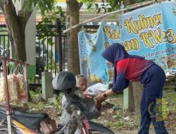 Pangkalan Bakamla Batam Tebar Kepedulian Lewat Jumat Berkah