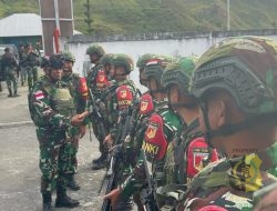 Danrem 173/PVB Kunjungi dan Apresiasi Personel di Pos-pos Satgas Yonif 715/Mtl