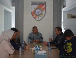 Kepala Zona Bakamla Barat Terima Kunjungan Konsulat AS