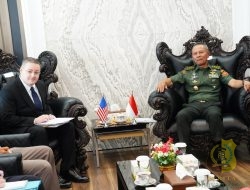Kasum TNI Terima Deputi Pertahanan AS