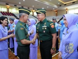 Mabes TNI Gelar Upacara Kenaikan Pangkat 76 Perwira Tinggi TNI