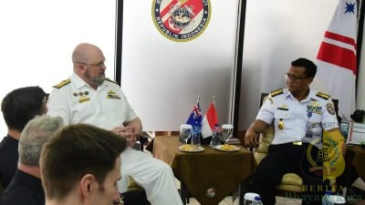 Bakamla RI Terima Kunjungan Chief of Operations Maritime Border Command Australia