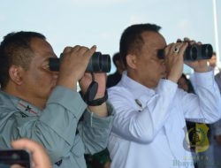 Bakamla RI dan Kemenko Polkam Tinjau Menara Suar Perbatasan Indonesia – Malaysia – Singapura