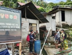 Satgas TMMD Kodim 1501/Ternate Wujudkan Harapan Air Bersih di Desa Guaria