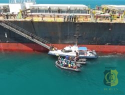 Bakamla RI Evakuasi Korban Kapal Tenggelam di Perairan Utara Berakit