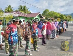 Satgas TMMD Kodim 1501/Ternate Apel Pagi Meningkatkan Disiplin dan Kekompakan