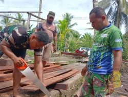 Pelaksanaan TMMD Kodim 1710/Mimika Seluruh Pekerjaan Dikebut