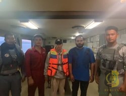 Bakamla RI Tindaklanjuti Insiden Tabrakan Dua Kapal Niaga di Perairan Batam