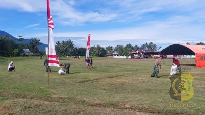 Kodim 1501/Ternate Persiapan Penutupan TMMD ke-124