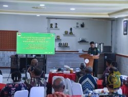 Kodim 1710/Mimika Gelar Komsos Bersama Keluarga Besar TNI