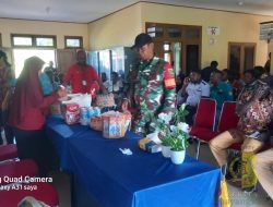 Babinsa Koramil Kokonao Melaksanakan Pendampingan Kegiatan Pembinaan Terpadu Kampung KB