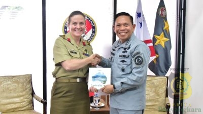 Kepala Bakamla RI Terima Kunjungan Kehormatan Commander Indo-Pacific Endeavour 2025