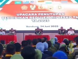 TNI Cetak Kader Strategis Hadapi Ancaman Nyata dan Konflik Global