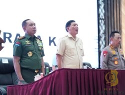 Capaja TNI-Polri Terima Pembekalan Patriotisme dari Menhan RI
