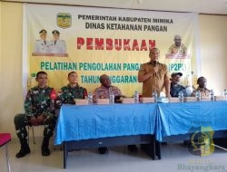 Babinsa Koramil 1710-06/Agimuga Menghadiri Pelatihan Pengolahan Pangan Lokal