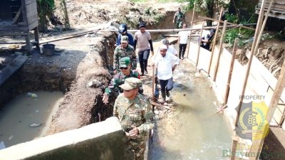 Satgas TMMD Kodim 1506/Namlea Bangun Drainase Raksasa di Desa Waenono