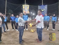 Grand Final Volly Ball PPLGM Cup I Diapresiasi Plt. Ketua KONI Pesisir Selatan