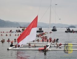 Kodam XXI/Radin Inten dan Pemprov Lampung Gelar Renang Merdeka 2025