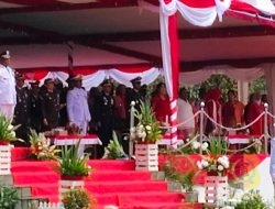 Kodim 1710/Mimika Upacara Peringatan HUT ke-80 RI di Kantor Pusat Pemerintahan Kabupaten Mimika