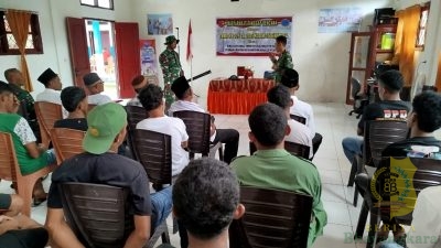 Satgas TMMD 125 Kodim 1506/Namlea Sosialisasi Masyarakat Tanggap Bencana
