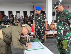 Penutupan TMMD ke-125 di Buru Selatan