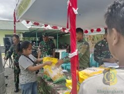 Gerakan Pangan Murah Kodim 1710/Mimika untuk Stabilitas Harga Beras