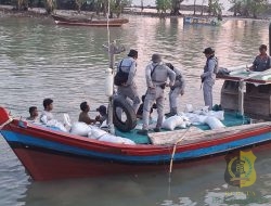 Bakamla RI Babel Bongkar Praktik Ilegal Kolektor Pasir Timah