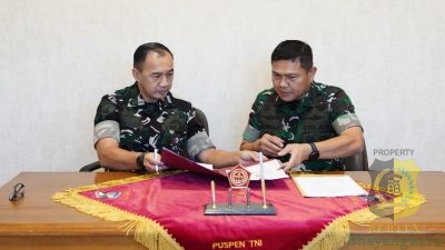 Jabatan Wakapuspen TNI Resmi Diserahterimakan