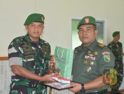 Dandim 1710/Mimika Pimpin Acara Tradisi Korps Pindah Satuan dan Purna Tugas