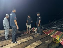 Bakamla RI dan Kemenhut Amankan Kayu Olahan Ilegal di Batam